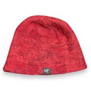 Arc’teryx Wool Made In Italy Beanie Toque Hat Red Rare Vintage